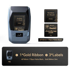 NIIMBOT M2 Label Maker with Tape 2Inch Thermal Transfer Support Color Ribbon Printing Bluetooth Sticker Printer-22