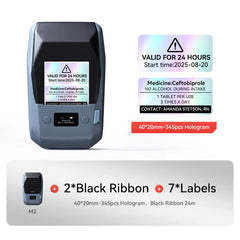 NIIMBOT M2 Label Maker with Tape 2Inch Thermal Transfer Support Color Ribbon Printing Bluetooth Sticker Printer-32