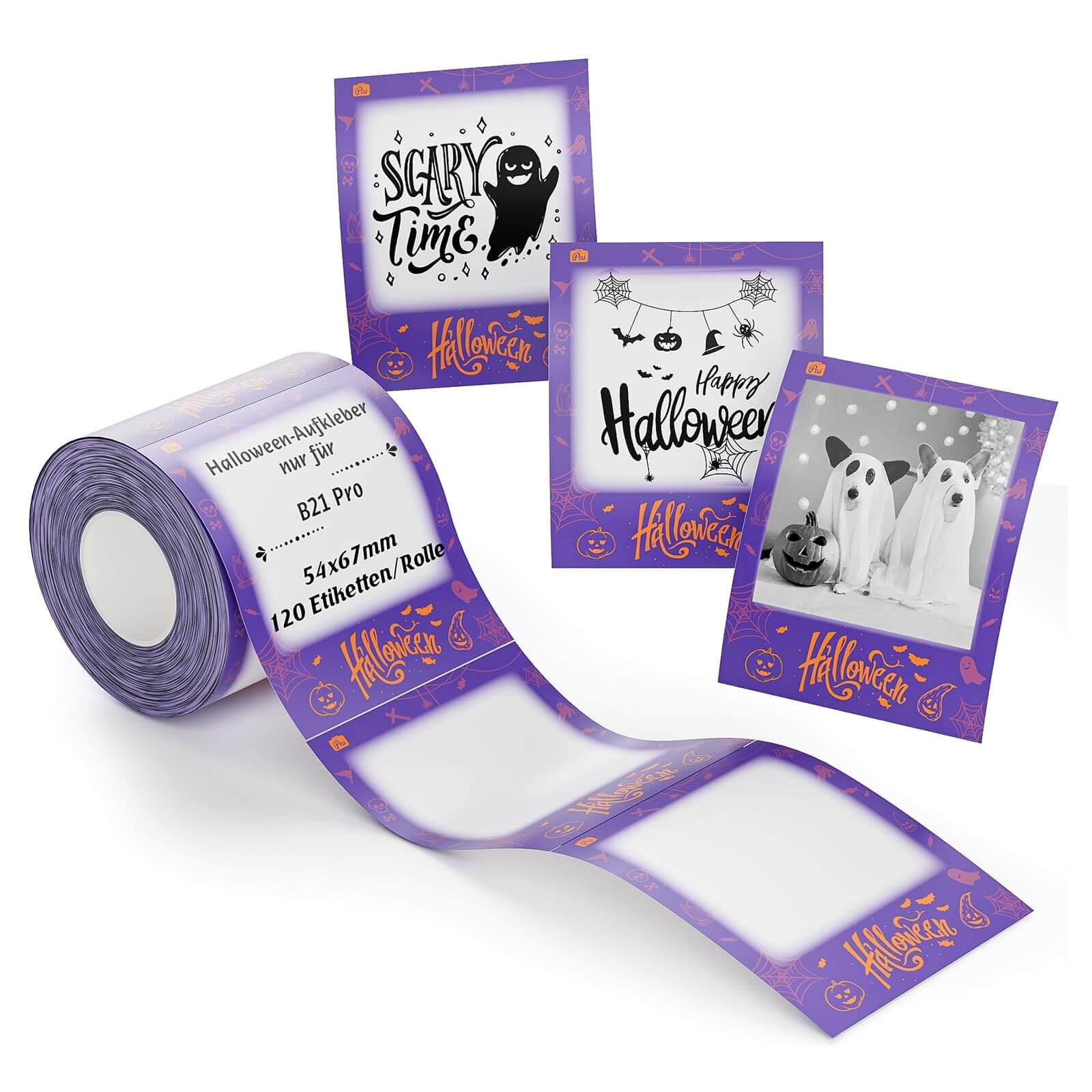 NIIMBOT Photo Papers or Red&Black Labels Only for B21 Pro/B1 Pro-39