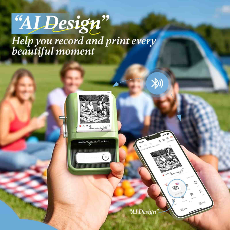 niimbot photo label sticker