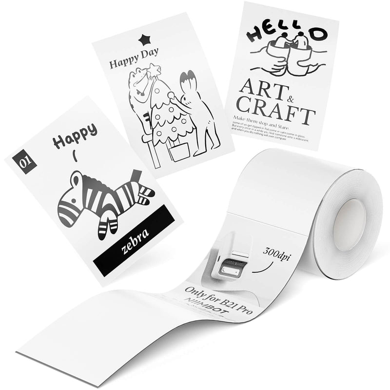 NIIMBOT Photo Papers or Red&Black Labels Only for B21 Pro/B1 Pro-23