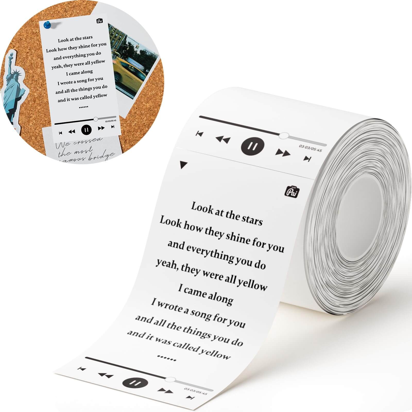 NIIMBOT Photo Papers or Red&Black Labels Only for B21 Pro/B1 Pro-19