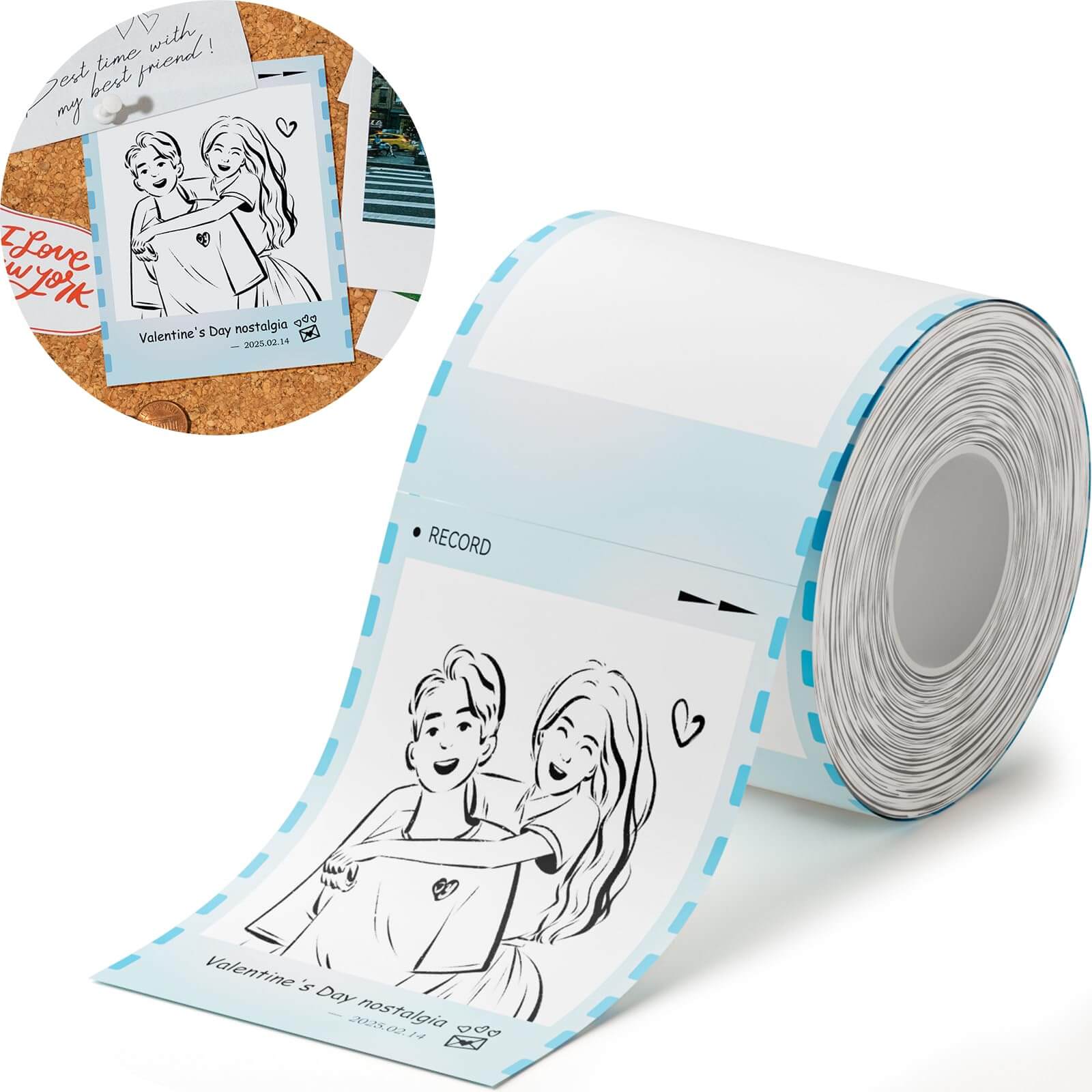 NIIMBOT Photo Papers or Red&Black Labels Only for B21 Pro/B1 Pro-16