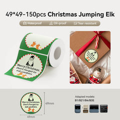 NIIMBOT Seasonal Label for B21, B1, B3S-8