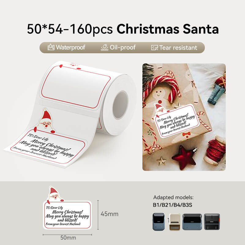 NIIMBOT Seasonal Label for B21, B1, B3S-7