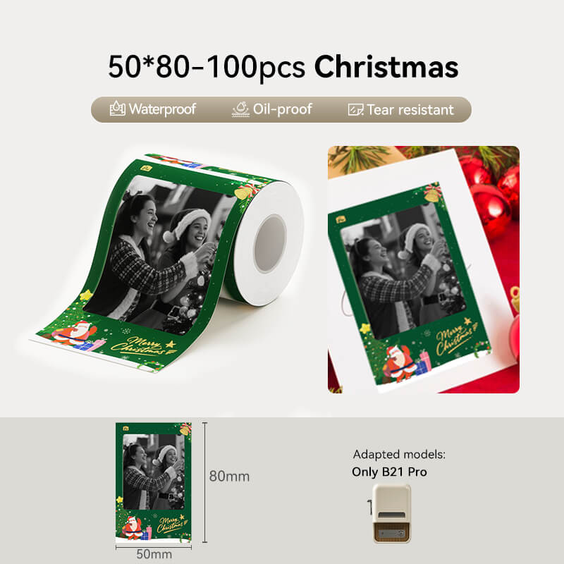 NIIMBOT Photo Papers or Red&Black Labels Only for B21 Pro/B1 Pro-42