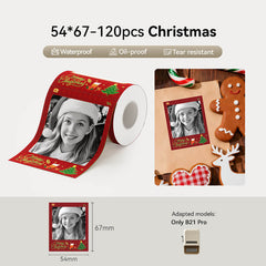 NIIMBOT Photo Papers or Red&Black Labels Only for B21 Pro/B1 Pro-41