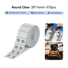 NIIMBOT Thermal Transfer Label Printer Labels for M2, M3-63