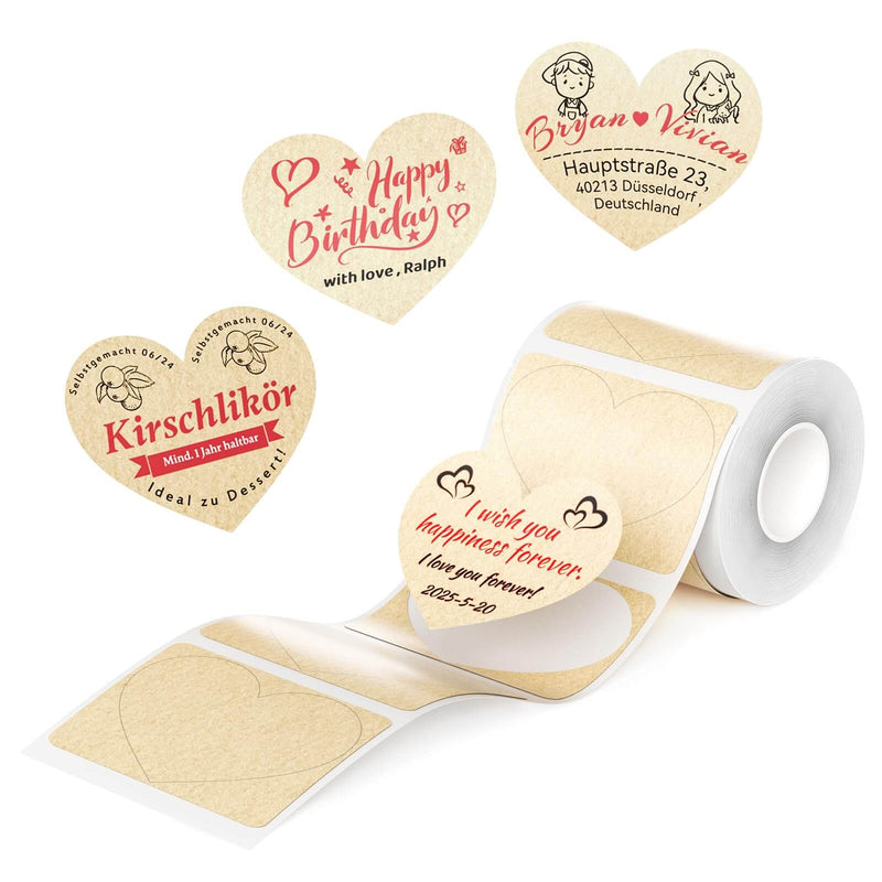 NIIMBOT Photo Papers or Red&Black Labels Only for B21 Pro/B1 Pro-28