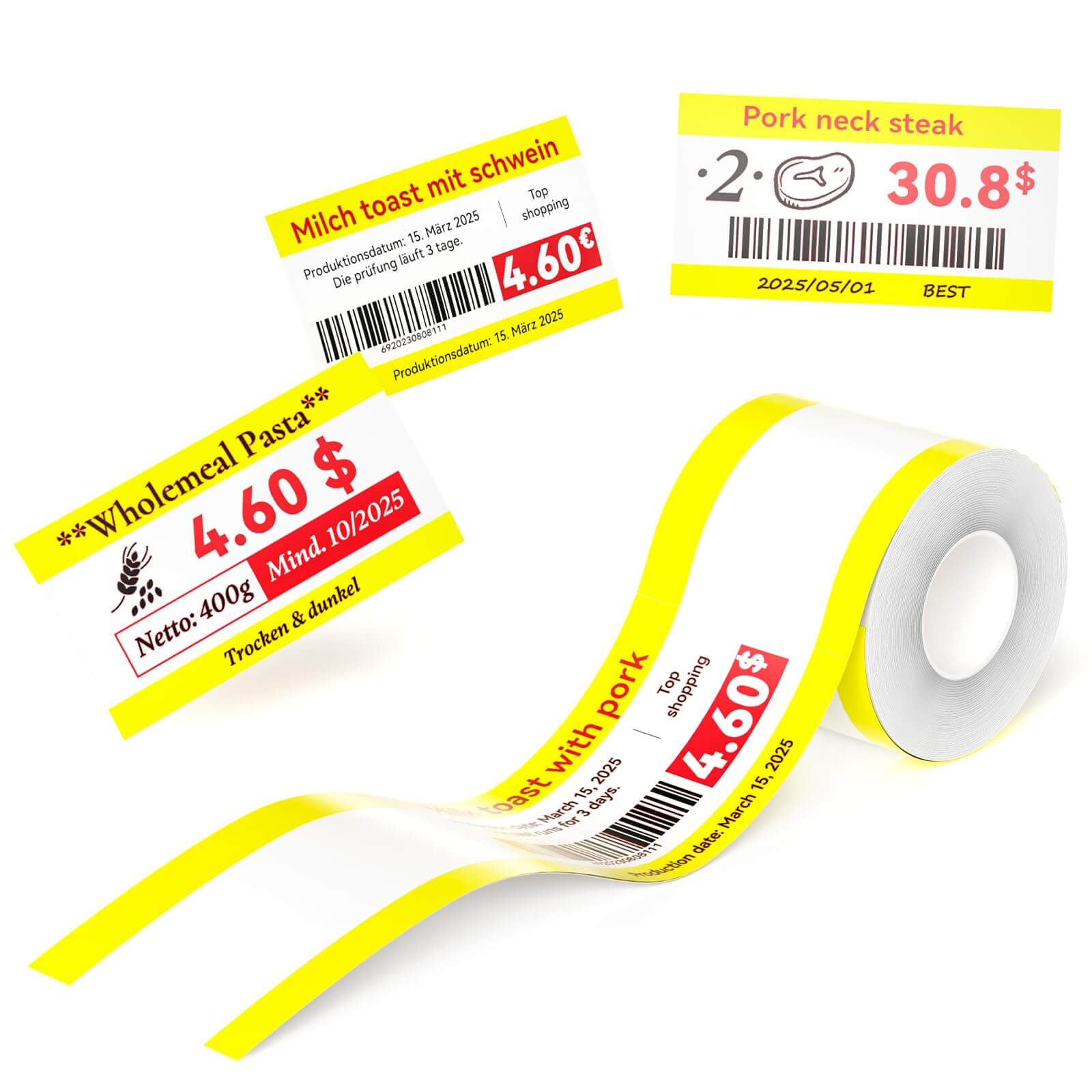 NIIMBOT Photo Papers or Red&Black Labels Only for B21 Pro/B1 Pro-31